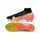 Fotbollsskor Nike Mercurial Superfly X Elite FG Svart Orange Gul