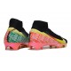 Fotbollsskor Nike Mercurial Superfly X Elite FG Svart Orange Gul