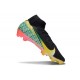 Fotbollsskor Nike Mercurial Superfly X Elite FG Svart Orange Gul