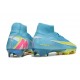 Fotbollsskor Nike Mercurial Superfly X Elite FG Blå Gul