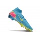 Fotbollsskor Nike Mercurial Superfly X Elite FG Blå Gul