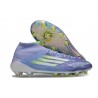 Fotboll Skor adidas F50 Elite Mid FG Lila Vit Gul