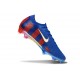 Fotbollsskor Nike Zoom Mercurial Vapor XVI Elite FG Barcelona Blå Vit Röd
