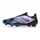 adidas F50 Elite Laceless FG Svart Rosa Blå