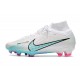 Nike Zoom Mercurial Superfly 9 Elite FG Vit Blå