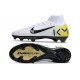 Fotbollsskor Nike Mercurial Superfly X Elite FG KM Vit Svart Gul