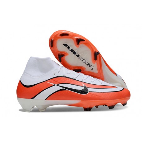 Fotbollsskor Nike Mercurial Superfly X Elite FG Röd Vit Svart