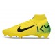 Fotbollsskor Nike Mercurial Superfly X Elite FG KM Gul Grön Svart