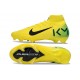 Fotbollsskor Nike Mercurial Superfly X Elite FG KM Gul Grön Svart