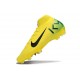 Fotbollsskor Nike Mercurial Superfly X Elite FG KM Gul Grön Svart