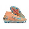Fotbollsskor Nike Mercurial Superfly X Elite FG KM Orange Blå