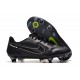 Nike Tiempo Legend IX Elite SG-Pro Anti-Clog Traction Shadow - Svart Grå Vit