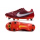 Nike Tiempo Legend IX Elite SG Traction Blueprint - Bordeaux Vit Rosa
