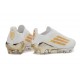Fotbollsskor för Herrar adidas F50+ Snörlösa Elite FG Vit Guld