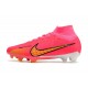 Nike Zoom Mercurial Superfly 9 Elite FG Röd Gul