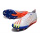 adidas PREDATOR EDGE.1 FG fotbollsskor Al Rihla - Vit Gul Blå