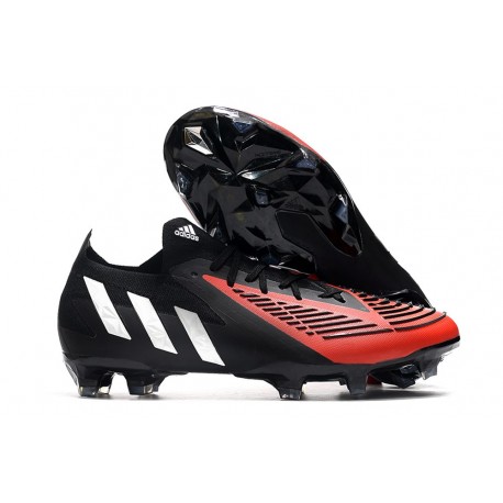 adidas Predator Edge.1 L FG Svart Vit Röd