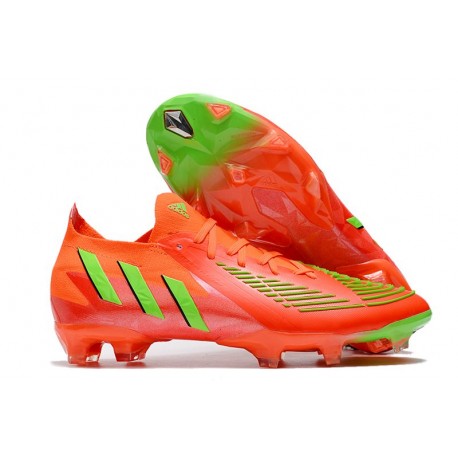 adidas Predator Edge.1 L FG Game Data - Röd Grön Svart