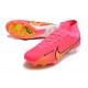 Nike Zoom Mercurial Superfly 9 Elite FG Röd Gul