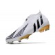 Adidas Predator Edge+ FG Herrar Vit Svart Guld
