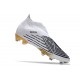 Adidas Predator Edge+ FG Herrar Vit Svart Guld