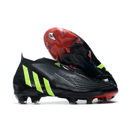 Adidas Predator Edge+ FG Herrar Svart Grön