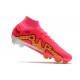 Nike Zoom Mercurial Superfly 9 Elite FG Röd Gul