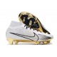 Nike Zoom Mercurial Superfly 9 Elite FG Vit Guld