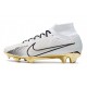 Nike Zoom Mercurial Superfly 9 Elite FG Vit Guld