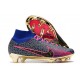 Nike Zoom Mercurial Superfly 9 Elite FG Blå Rosa Svart