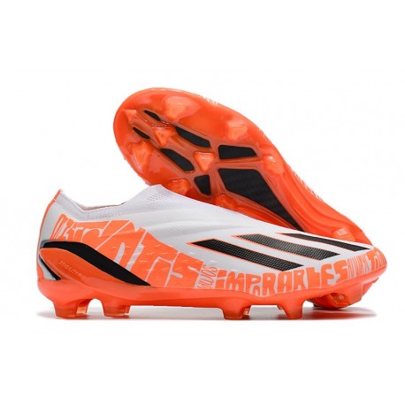 Fotbollsskor adidas X Speedportal+ FG Messi Balon te Adoro - Vit Svart Röd
